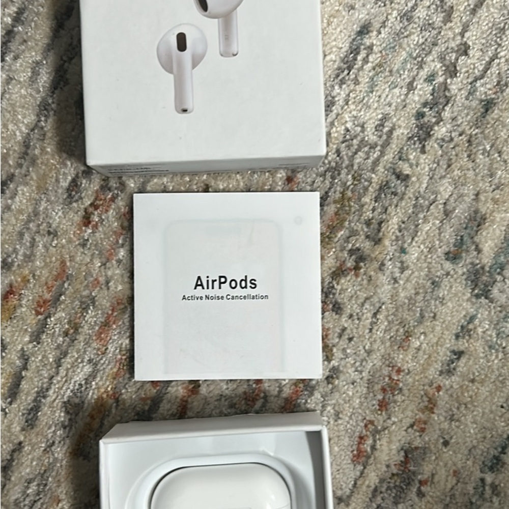 Apple AirPods Pro with Wireless Charging Case - White - Picture 2 of 3